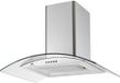 Continental Edison CEH60GS2 Schouwkap - 60 cm - RVS Glas