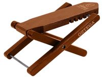 ORTEGA Wooden Foot Stool - Dark Brown