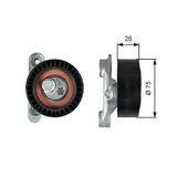 Gates Spanner katrol, V Geribbelde Riem T39345 voor Vw omhoog 1 Ltr