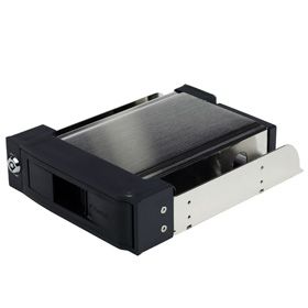 Fantec MR-35SAS - Drive bay panelen - Zwart, Zilver