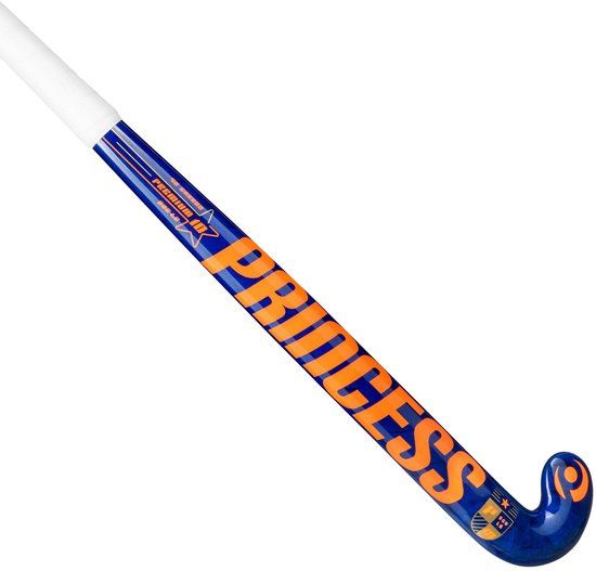 Princess Premium 4K 10 Star SG9-LB Veldhockey Stick 36.5 Inch Blauw Carbon 100% Low Bow Professional Kinderen