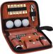 Elodame B.V. Sac d'accessoires de golf en cuir - Marron