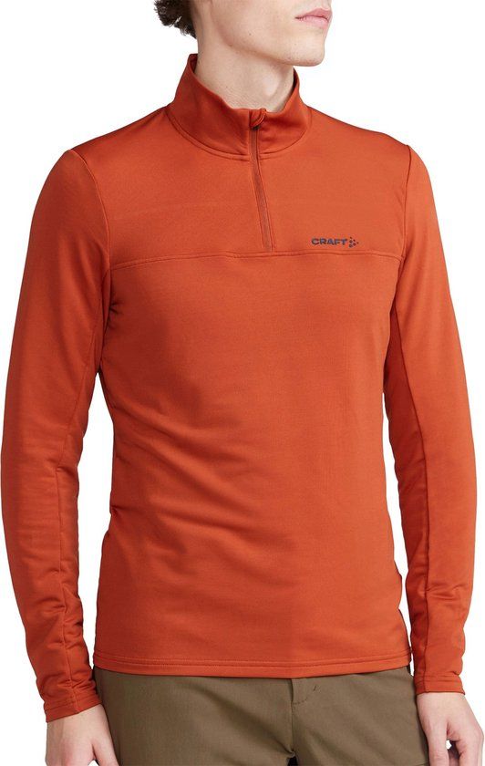 Core Gain Wintersportpully Mannen - Donker oranje - Maat M