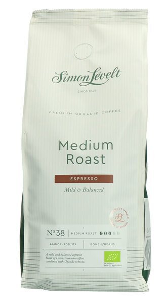 Simon Levelt Medium Roast Espresso Bonen