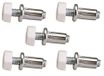 5 x verstelbare verin, voor meubels, 6 mm, compensatie van vloer, hoogte voet, schroeven, compensator