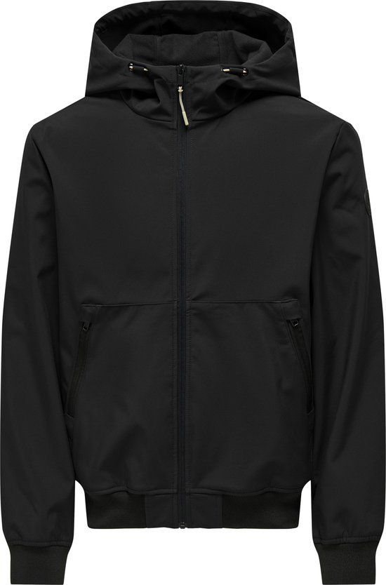 ONLY & SONS ONSBOWIE SOFTSHELL BOMBER NOOS Heren Bomberjack - Black - L