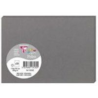 Clairefontaine POLLEN GRIS ACIER 25 CARTE 110X155