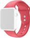 By Qubix - Siliconen sportbandje - Koraal rood - Geschikt voor Apple Watch 44mm/45mm/46mm/49mm