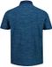 CMP Polo chiné Stretch Heren Korte Mouw Polyester Petroleum Mel S