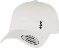 Mister Tee King Card Cotton Twill Verstelbare pet Wit