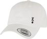 Mister Tee King Card Cotton Twill Verstelbare pet Wit