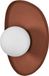 Osram Decor Clay Nest wandlamp, 1xG9, niet dimbaar, IP20, klei, bruin