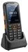 Avizar, téléphone d'extérieur robuste avec un écran de 2,8 pouces et une station de charge, noir