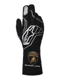 Alpinestars Gant Tech-1 ZX V4 Édition Limitée Lamborghini FIA Noir Gris Foncé Blanc