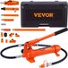 VEVOR Hydraulische Auto Jack Luchtpomp 4T Lucht Hydraulische Jack 125mm Slag Rood Inclusief 80/130/210/415mm Verlengstuk Elektrostatische Poeder Spray Auto Reparatie