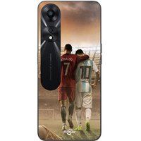 Maniacase Etui Oppo A78 5G CRISTIANO RONALDO MESSI GOAT