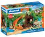 PLAYMOBIL 72071 Zoo: Aventure dans la jungle, avec un grand arbre, des lianes et des plateformes d'observation