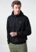 DEELUXE Plain Zipped Collar Sweatshirt Black XL