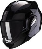 Scorpion Exo-Tech Evo Solid Zwart Systeemhelm - Maat L