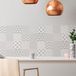 Ambiance Sticker Zelfklevende tegelmuurstickers voor keuken en badkamer - 9 Scandinavische/Finse cementtegelstickers - 9 stickers van 10x10 cm