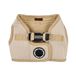 Puppia Amatus Hondenvest, harnas B (instapp), modieus pied-de-poule-patroon, lente, zomer, harnas voor kleine en middelgrote honden, beige, X-Large