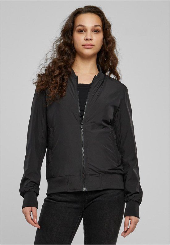 Urban Classics Light Bomber Dames Tussenseizoensjas - zwart - XL