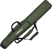 Relaxdays Hengeltas - 150 cm - voor 3 hengels - olijfgroen