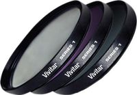 Vivitar 3 Pc Filter Kit 52MM Uv/cpl/fdl