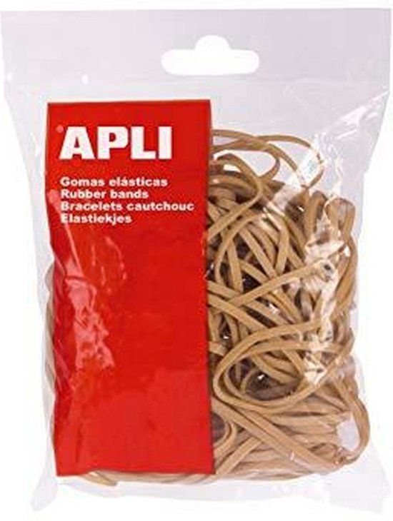 APLI 12865 - Elastische banden 100 x 2 mm - 1 kg - Overig