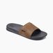 Reef One Slide Heren Slippers Grijs Tan Maat 37.5