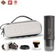 Outdoor Nano Kit Machine à expresso électrique portable + EVA Blanc Perle Valise de camping, voyage