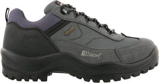 Grisport Torino Low Wandelschoenen - Unisex - Grey - 8718191019252