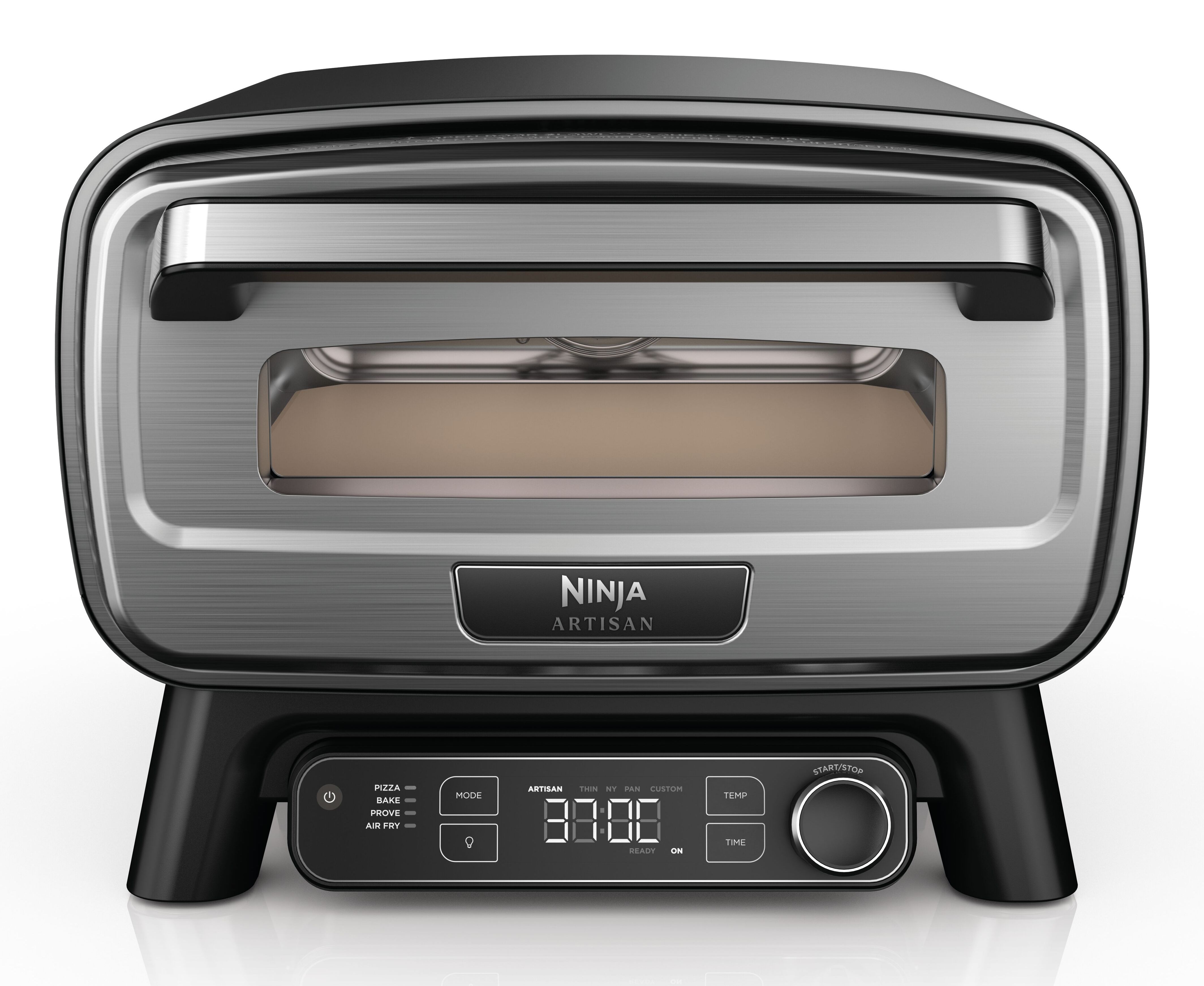 Ninja MO201EU Pizza Oven - 1 Pizza - Stainless Steel/Steel - 30cm - 370°C