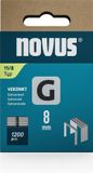 Novus Tools 042-0796 Nieten met plat draad Type 11 1200 stuk(s) Afm. (l x b) 8 mm x 10.6 mm