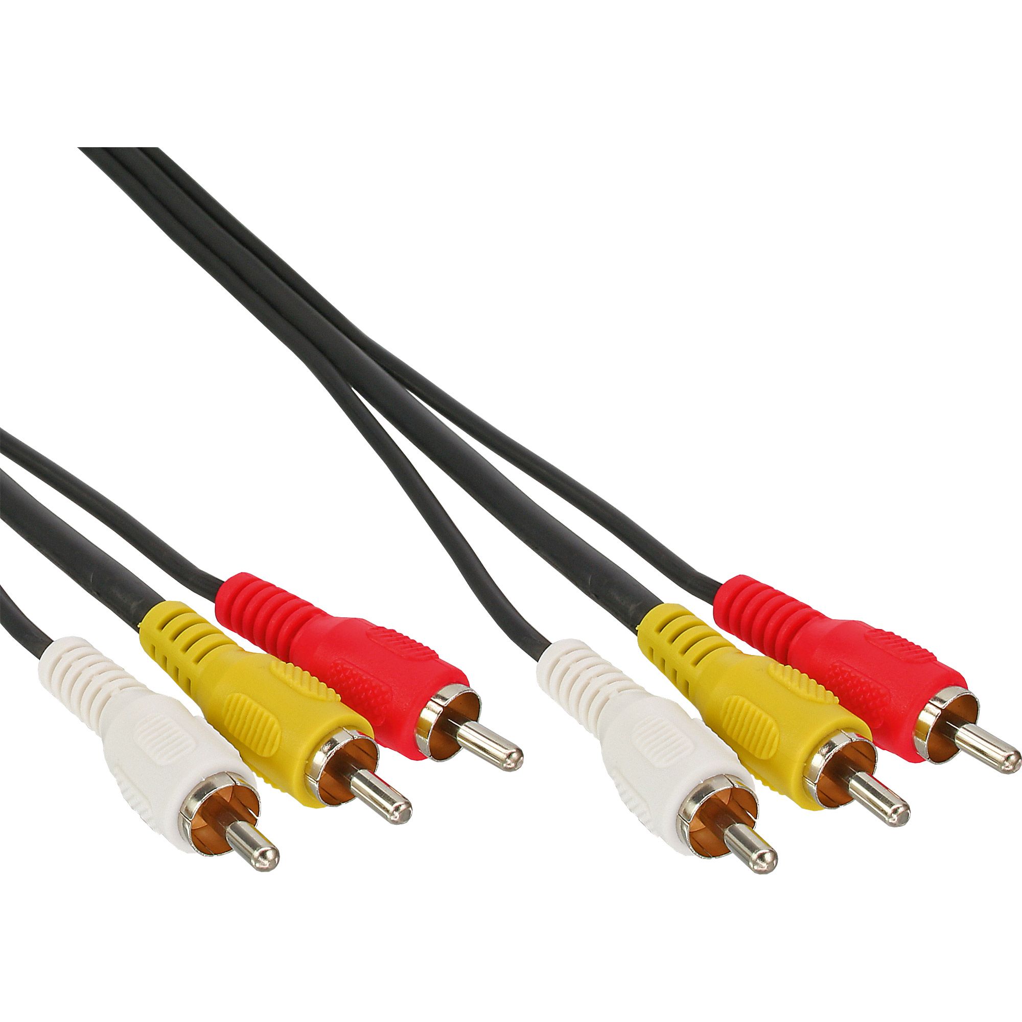 InLine 89610 Cinch-kabel - 10m