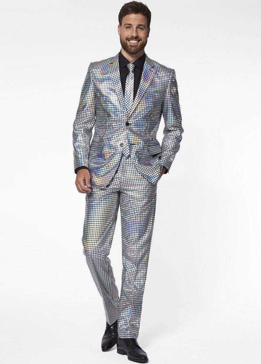 OppoSuits Discoballer - Mannen Kostuum - EU 50