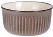 Siaki Bol à soupe Striped - brun - 14 x 7 cm - céramique
