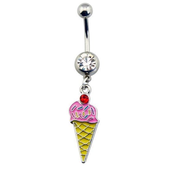 Fako Bijoux® - Navelpiercing - IJshoorntje