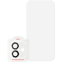 BlueBuilt Apple iPhone 16 Screenprotector Glas + Camera Lens Protector