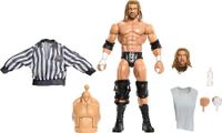 Mattel WWE Elite Collection Triple H Premium Live Event, actiefiguur en SummerSlam accessoires, Jesse The Body componenten, 8+ jaar, JHX80