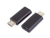 PremiumCord USB-C naar Micro-USB-adapter, USB-C/bus naar USB 2.0 micro-B/stekker, kleur zwart