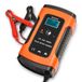Auronic Acculader 12V voor Auto, Motor, Scooter en Meer - Met Reparatiemodus - LCD-Display - 6A - Oranje