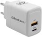 Qoltec Adaptateur de charge mural USB-C PD QC 3.0 20W