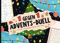1 gegen 1 Advents-Duell: 24 Stift & Papier Spiele für Zwei