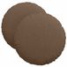 vidaXL Zitkussens 2 stuks Stof Bruin Ø40 x 13 cm