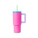 Simple Modern Kids 24oz beker met handvat en siliconen rietjesdeksel | morsbestendig en lekvrij | Herbruikbare roestvrijstalen beker | cadeau voor kinderen, jongens meisjes | Trek | 710 ml | 80s mix