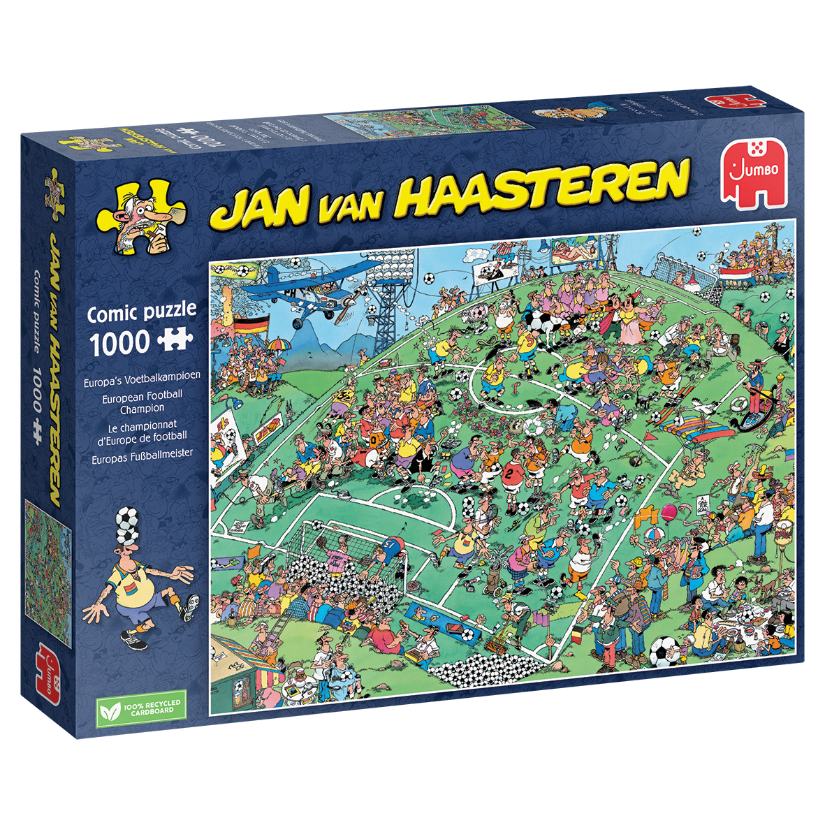 Jumbo Jan van Haasteren - Europa's Voetbalkampioen - 1000 stukjes