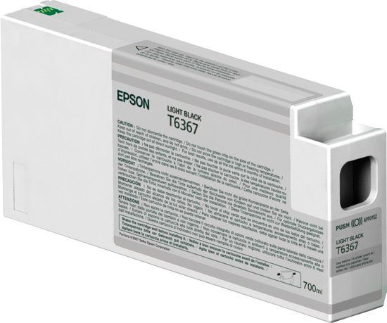 Epson T636700 - Original - Light Black - 700 ml - Ink Cartridge