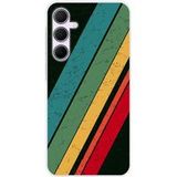 Samsung Galaxy A55 5G Grunge bedrukt siliconen hoesje