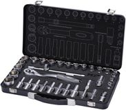 XPTools Geko Doppenset - 1/2 duims aansluiting - 34 delig - doppendoos - ratelset